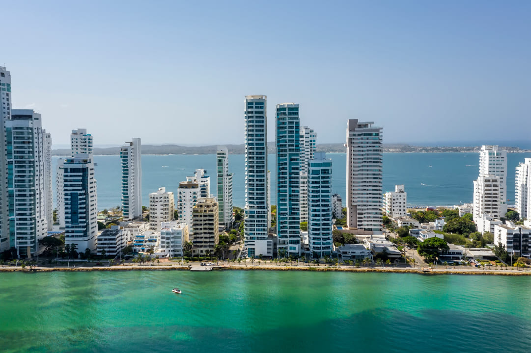 Imagen de vista bahía desde B3 Living